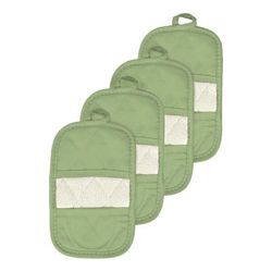 Pot Holder Mitz, Set Of 4 Pot Holder by RITZ in Cactus