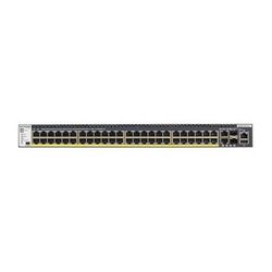 Netgear M4300-52G-PoE+ 50-Port 1G/10G PoE+ Compliant Managed Network Switch with SF GSM4352PA-100NES