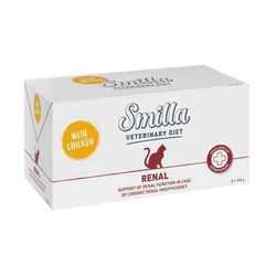 8x100g Renal Chicken Smilla Veterinary Diet Wet Cat Food
