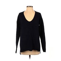 Pullover Sweater: Blue Tops - Women's Size Small