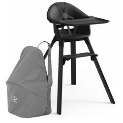 Stokke Clikk High Chair Travel Bundle - Midnight Black