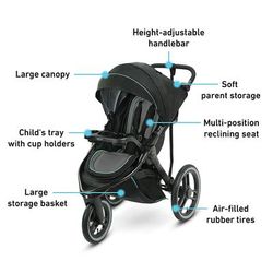 Graco FitFold Jogger Travel System - Jude