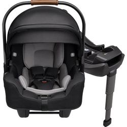 Nuna DEMI Grow + PIPA RX Twin Travel System with Aire Protect Canopy + Classic Canopy - Caviar