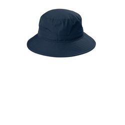 Port Authority C948 Outdoor UV Bucket Hat in Dress Blue Navy size Small/Medium | polyester/nylon