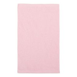 Q-Tees Q00T18 Budget Rally Towel in Light Pink | Cotton Terry Velour T18