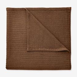 BH Studio Cotton Blanket by BH Studio in Chocolate (Size KING)