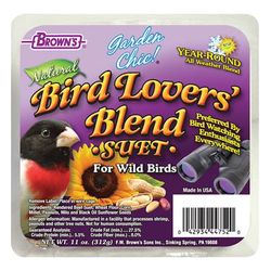 Garden Chic! Bird Lover's Blend Suet Cake, 11 oz.