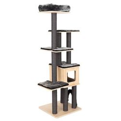 Dark Grey Chelsea Modern Living Cat Scratching Tree