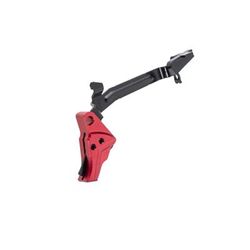 Tyrant CNC Glock Gen 3-4 Pistol Trigger w/ Bar Red/Black TD-GTRIG-3-4-Red-Black-BAR
