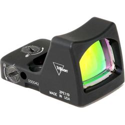 Trijicon RM01 RMR Type 2 LED Red Dot Sight 1x16mm 3.25 MOA Red Dot No Mount Hard Anodized Black RM01-C-700600