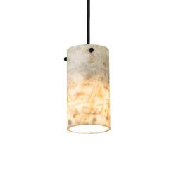 "4" Wide Cilindro Jadestone Mini Pendant - Meyda Lighting 235318"