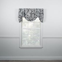 Meadow Lined Tieup Valance by Meadow in Chrome