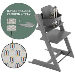 Tripp Trapp Complete High Chair Bundle - Storm Grey / Robot Grey