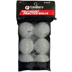 CranBarry Field Hockey Practice Ball - 6 Pack White
