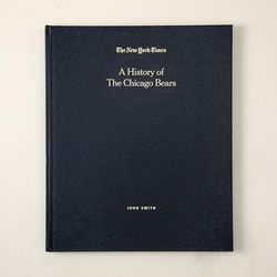 New York Times Custom Football Book - Chicago Bears