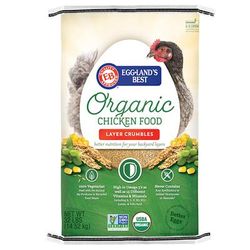 17% Organic Layer Crumbles for Chickens, 32 lbs.