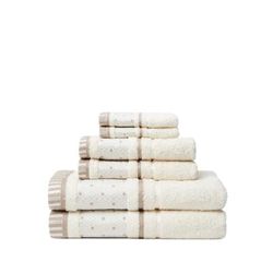 Balio 6-Pc. Towel Set by ESPALMA in Seedling