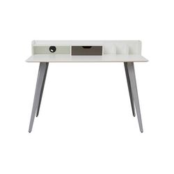 White Desk With Organizer In MDF And Steel - Unique Furniture 56080000250