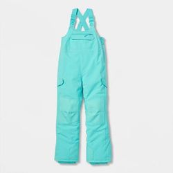 Kids' Sport Snow Bib with 3M Thinsulate Insulation - All in Motion Light Blue L