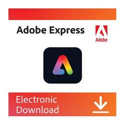 Adobe Express Premium 1-Year Subscription (Online Service) 65324510