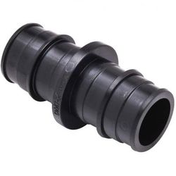 American Imaginations 1 in. x 1 in. Cold Expansion Polyalloy Coupling; Black Hardware