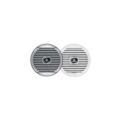 Jensen 6.5in Coaxial Speakers Silver/ 75W White MSX65R