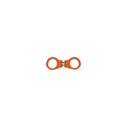 Peerless Handcuff 850 - Hinged Cuff - Orange 4703O