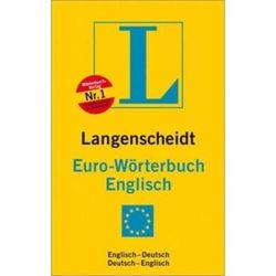 Langenscheidt Euro Worterbuch Englisch Deutsch Deutsch Englisch