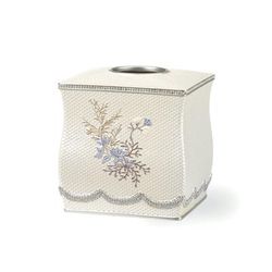 Capri Tissue Box by POPULAR BATH in Beige