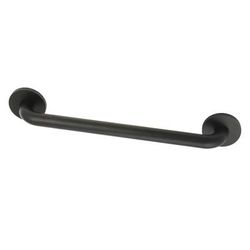 Kingston Brass GLDR814180 Silver Sage 18-Inch X 1-1/4-Inch OD ADA Grab Bar, Matte Black - Kingston Brass GLDR814180