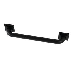 "Kingston Brass DR614160 Claremont 16" Grab Bar, 1-1/4" Diameter, Matte Black - Kingston Brass DR614160"