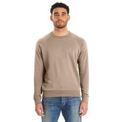 Alternative 9575ZT Washed Terry Champ Sweatshirt in Desert Tan size Large | Cotton