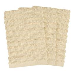 Royale 3Pk Solid Dish Cloth by RITZ in Latte