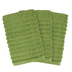 Royale 3Pk Solid Dish Cloth by RITZ in Cactus
