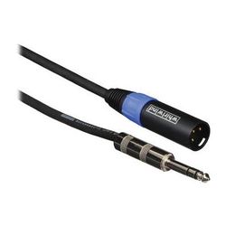Whirlwind STM06 - 3-Pin Male XLR to 1/4" Male TRS Balanced Cable (6') STM06