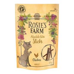 5x50g Chicken Sticks Rosie's Farm Cat Snacks
