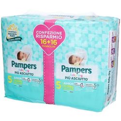 Pampers Baby-Dry Più Asciutto 5 Junior 11-25 kg Confezione Risparmio 3