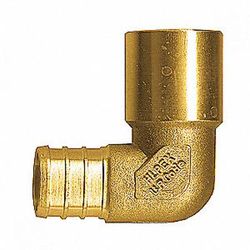 1 in. x 1 in. Lead Free Brass Pex 90 Elbow - American Imaginations AI-35152