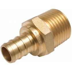 1 in. x 1 in. Lead Free Brass Pex Male Adapter - American Imaginations AI-35182