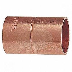 1 in. x 1 in. Copper Coupling - Wrot - American Imaginations AI-35207