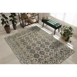 Hand-knotted Wool GREY Traditional Geometric Traditional Knot Rug