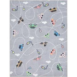 Well Woven Kids Rugs Traffic Modern Machine Washable Area Rug