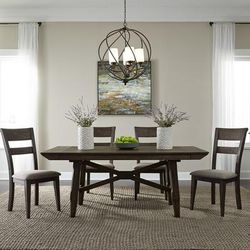 5 Piece Trestle Table Set - Liberty Furniture 152-CD-5TRS