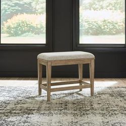 Transitional Console Stool In Weathered Sandstone Finish - Liberty Furniture 809-OT9001