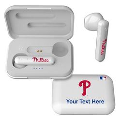 "Philadelphia Phillies Personalized True Wireless Earbuds"