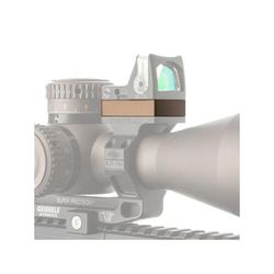 Reptilia ROF Riser for Trijicon RMR 10mm Type III Hardcoat Anodized FDE Anodized 100-086