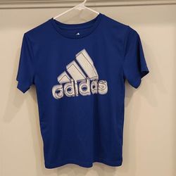 Adidas Shirts & Tops | Adidas Boy's T Shirt Size 8 | Color: Blue | Size: 8b