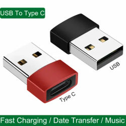 Adaptateur de chargeur USB vers type-c OTG convertisseur Audio pour disque dur PC charge rapide