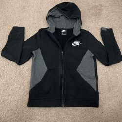 Nike Shirts & Tops | Boys Nike Zip Up Jacket Size Youth Medium | Color: Black/Gray | Size: Mb