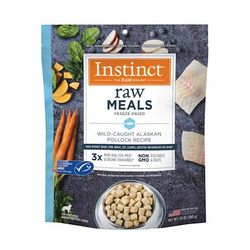 Freeze Dried Raw Meals Grain Free Wild-Caught Alaskan Pollock Recipe Dog Food, 24 oz.